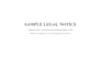 draft legal notices and demand notices